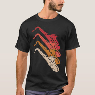 Saxophone Saxaphone Player Music Jazz Tenor 1 T-Shirt