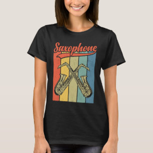 Saxophone Saxaphone Player Music Jazz Tenor 8 T-Shirt