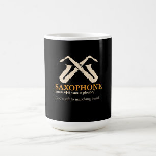 Saxophone - Saxophone Definition Coffee Mug