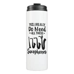 Saxophone - Saxophone Types Thermal Tumbler