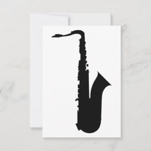 saxophone silhouette