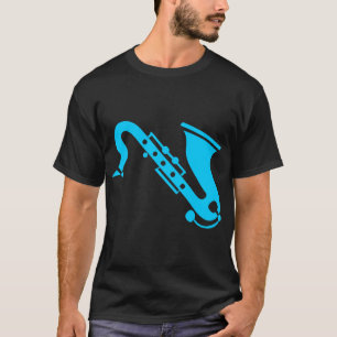 Saxophone - Sky Blue T-Shirt