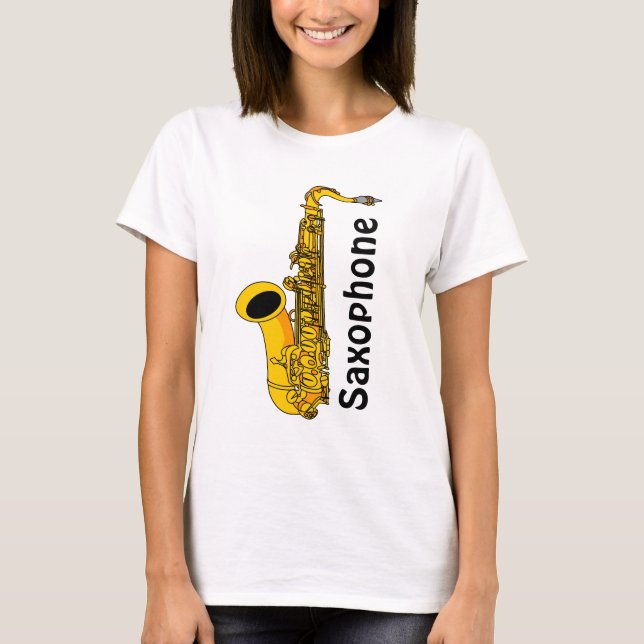 Saxophone T-Shirt (Front)