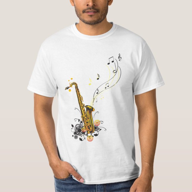 Saxophone T-Shirt (Front)
