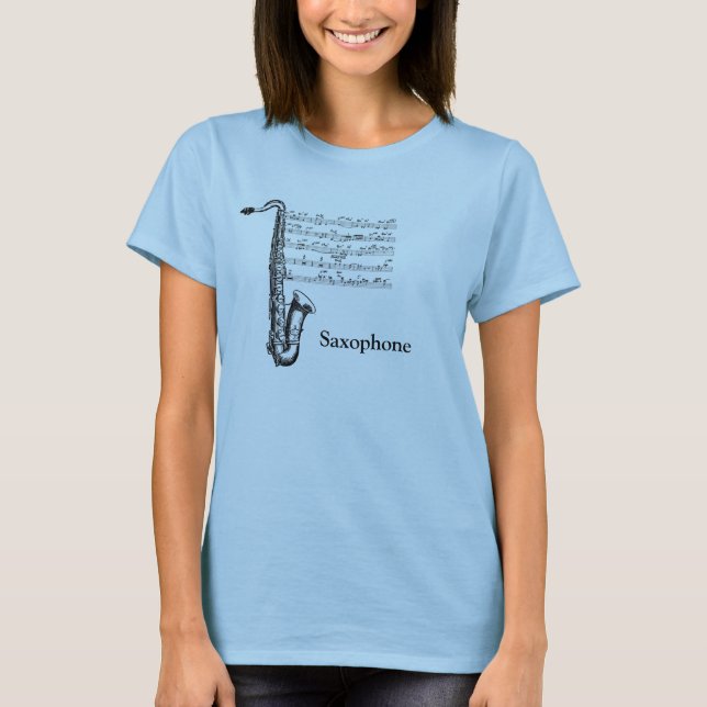 Saxophone T-Shirt (Front)