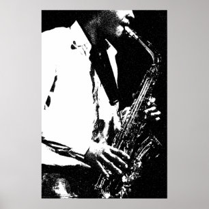 Saxophone wapcna poster