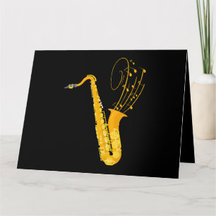 Saxophonist Music Notes Jazz Musician Saxophone