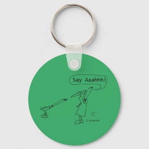 Say Ahhh Keychain
