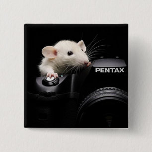 Say Cheese! 2 Inch Square Button