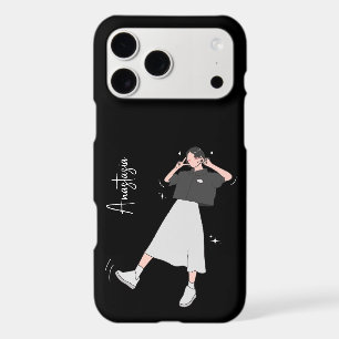 "Say Cheese" Aesthetic Girl Customizable