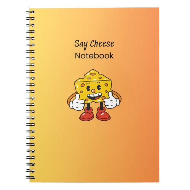 Say Cheese Notebook (Front)