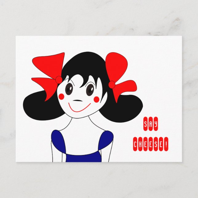 Say Cheese Postcard (Front)