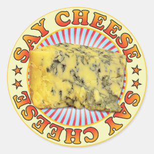 Say Cheese v3 Classic Round Sticker