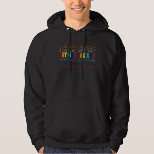 Say Gay All Day Pride Gay Lesbian Transgender Lgbt Hoodie