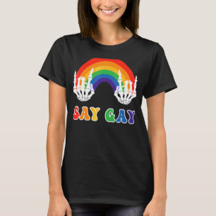 Say Gay Florida Say Gay Lgbtq Gay Rights T-Shirt