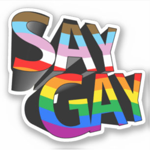 Say Gay Progressive Pride