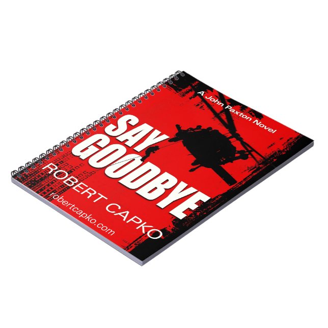 Say Goodbye Notebook (Left Side)