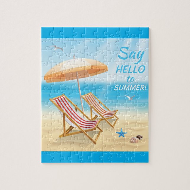 Say Hello To Summer Jigsaw Puzzle (Vertical)