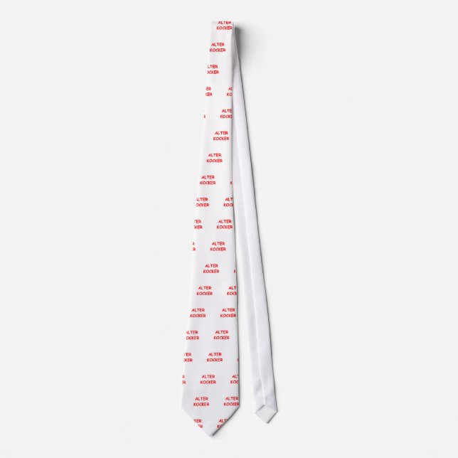 say it in yiddish tie (Front)
