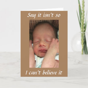 *SAY IT ISN'T SO* YOU CANNOT BE TURNING "70" CARD