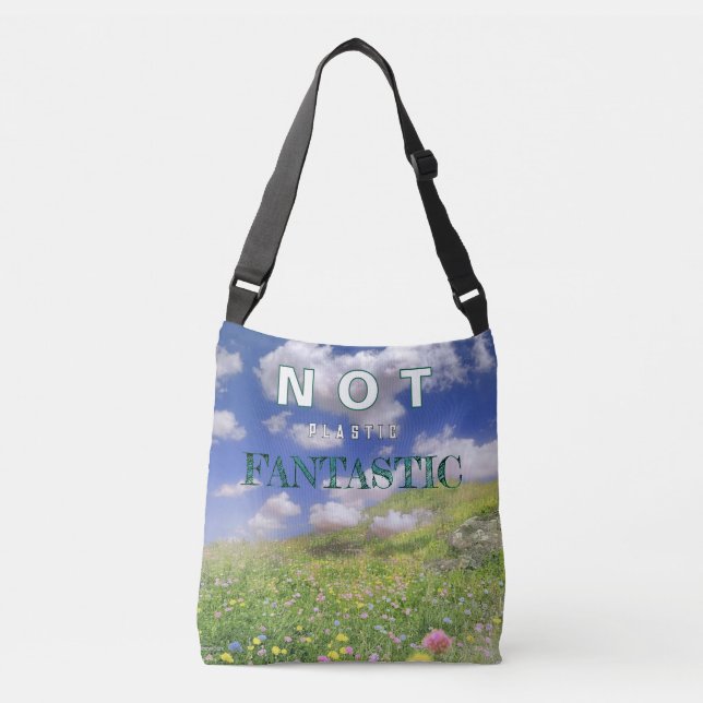 Say it loud and carry it proud — Not Plastic, Tote (Front)