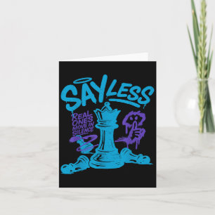 Say Less Drip Streetwear Tee Aqua Matching Outfit Card