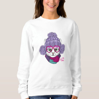 Say Meow t-shirt Sweatshirt
