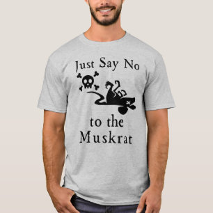 Say No to Elon Musk Muskrat  T-Shirt