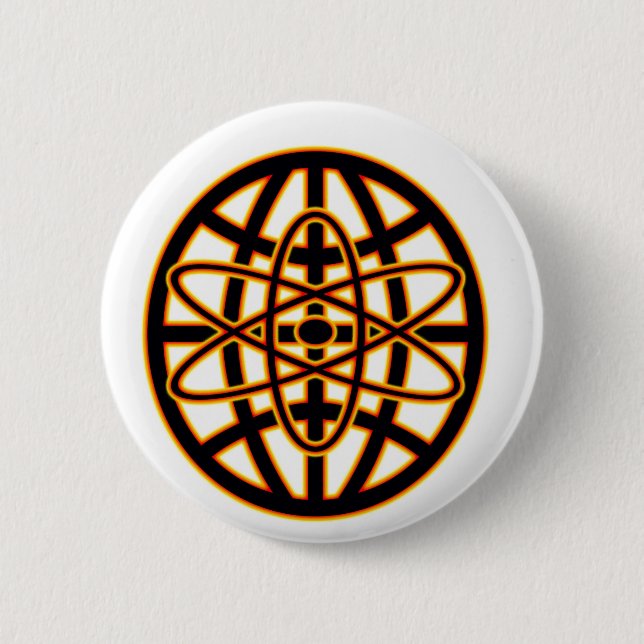"Say No To Nuclear"* 2 Inch Round Button (Front)