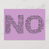 Say No to Violence, Abuse, Drugs, Alcohol, & Fear