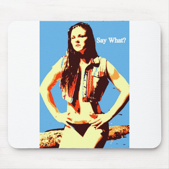 say what mousepad (Front)