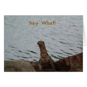 Say What! Water Monitor