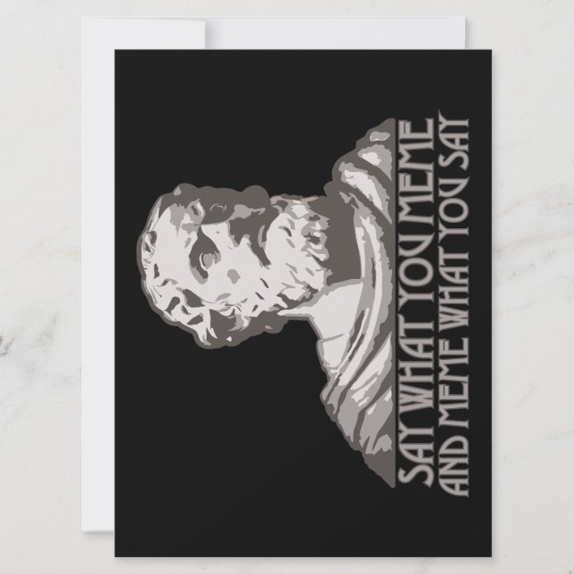 Say What You Meme and Meme What You Say Card (Front)
