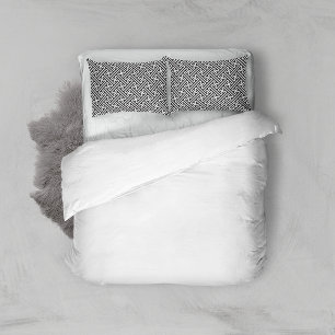 Sayagata pattern, Japanese, Black and White Pillowcase