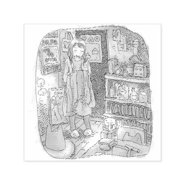 Sayagoji Self-inking Stamp (Design)