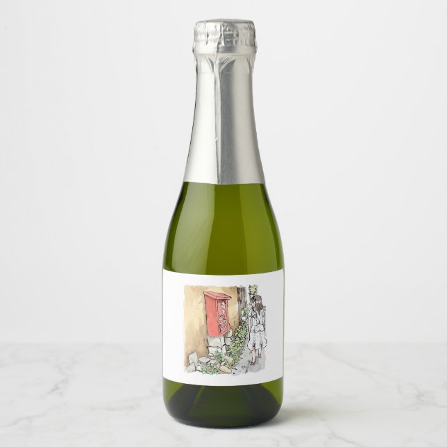Sayagou Sparkling Wine Label (Front)