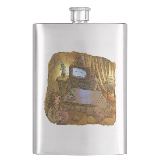 Sayamushi Hip Flask (Front)