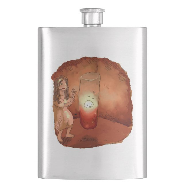 Sayanai Hip Flask (Front)