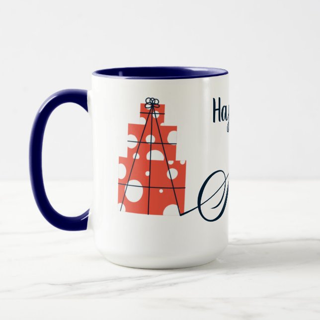 Saybrook Happy Holidays Mug (Gauche)