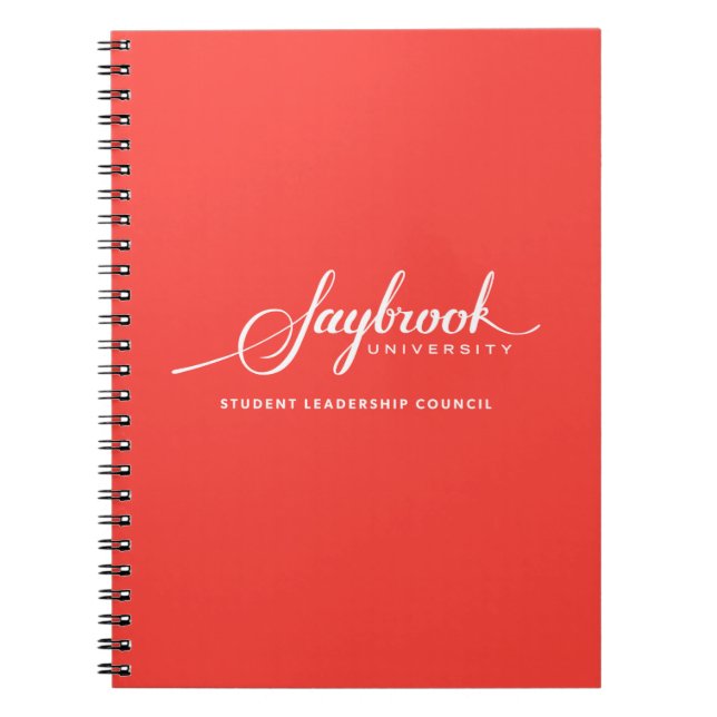 Saybrook Student Leadership Council Notebook (Front)