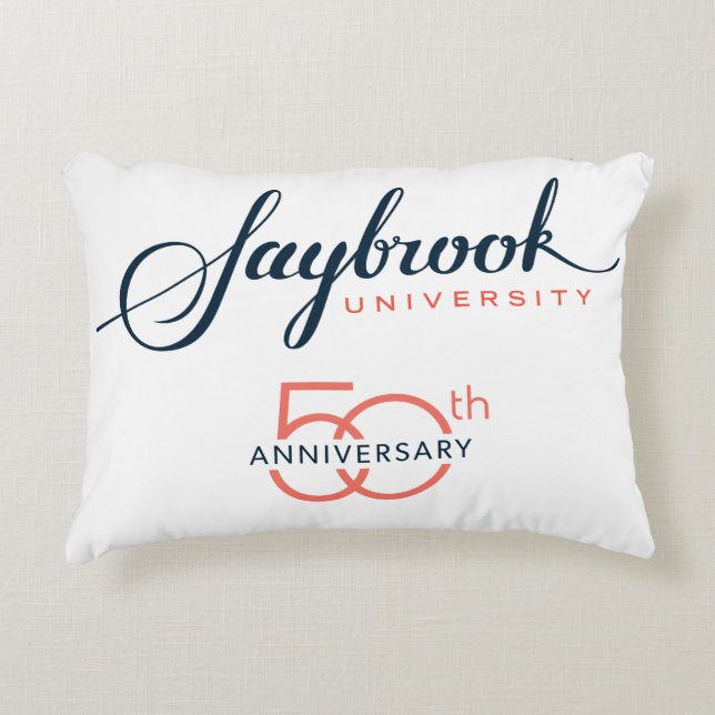 Saybrook University Accent Pillow (Front)