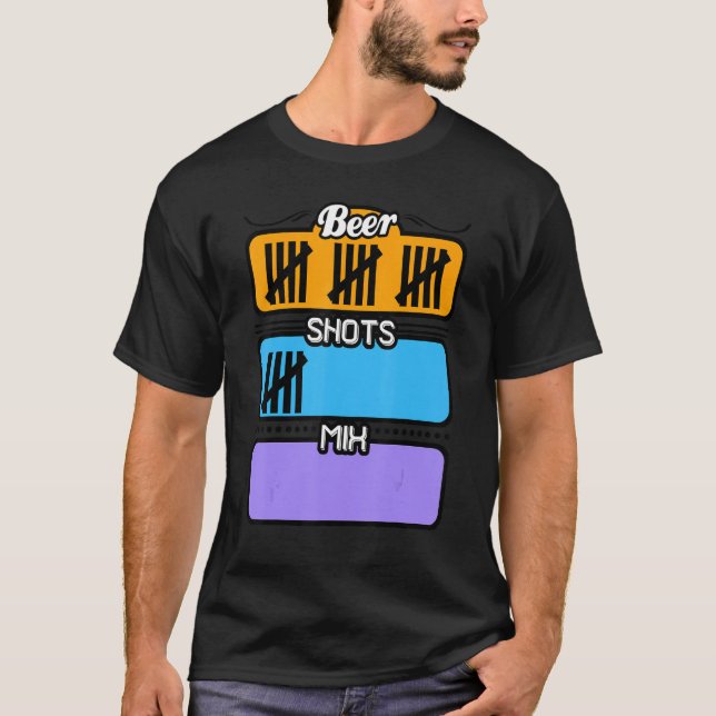   Saying Drinking Beer Alcohol Party T-Shirt (Front)