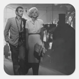 Saying Farewell Square Sticker