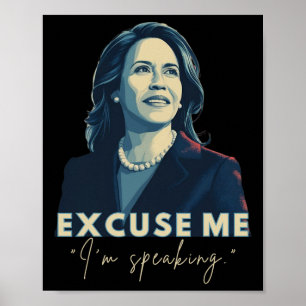 Saying Harris 2024 Kamala Harris For President Poster