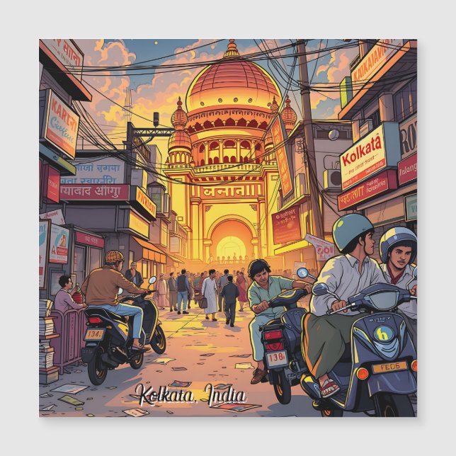 Saying Hello from India | Kolkata (Front)