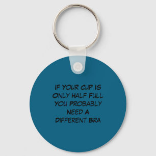 saying Joke Keychain