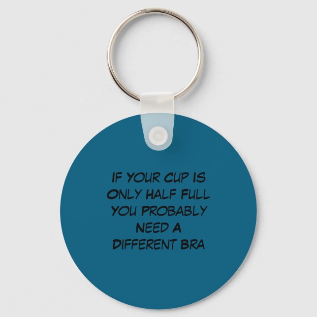 saying Joke Keychain (Front)