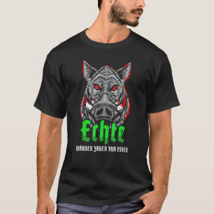 Saying Real Men Hunt Your Essen For Hunters And Wi T-Shirt