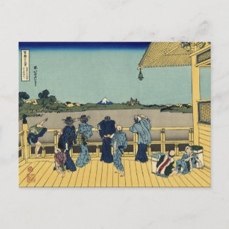 Sazai hall: Temple of 500 Rakan (by Hokusai) Postcard