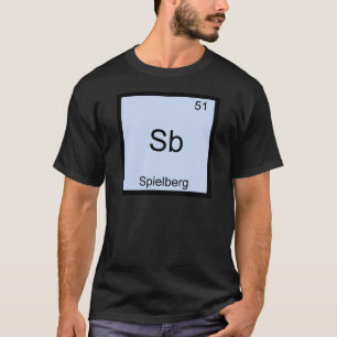 Sb - Spielberg Funny Chemistry Element Symbol Tee